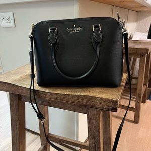 Kate Spade Small Darcy Satchel Black